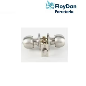 Cerradura pomo baño/dormitorio  sin llaves Ferretools
