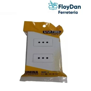 Tomacorriente sobrepuesto doble Uyustools