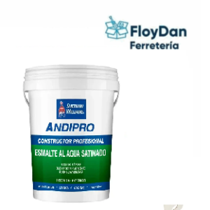 Esmalte al agua satinado Andipro